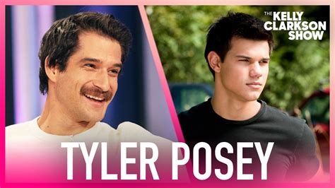 tyler posey nudes|Kelly Clarkson and Tyler Posey bond over love of getting naked。